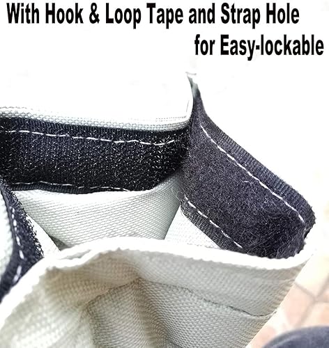 Miniatura 4 de ArtiGifts Bolsa aislante  Funda aislante para prevención de reflujo para protección contra la congelación en invierno, caqui pálido, 17 pulgadas de