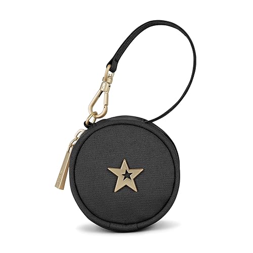 JuJuBe Soporte para chupete Paci Pod, clip Binky a bolsa de pañales o cochecito, dije de bolso, capacidad para 2 chupetes Black Chromatics