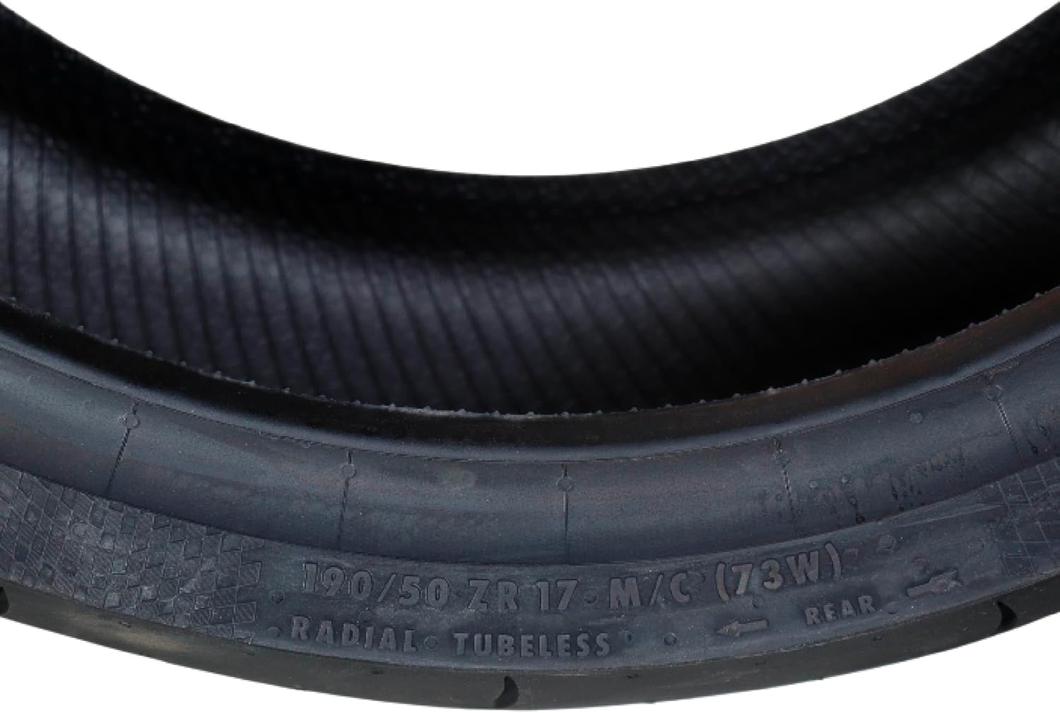 Continental ContiSportAttack 190/50ZR17 Rear Motorcycle Tire - High Performance Sport Touring Radial Tire for Street Bikes 190/50-17