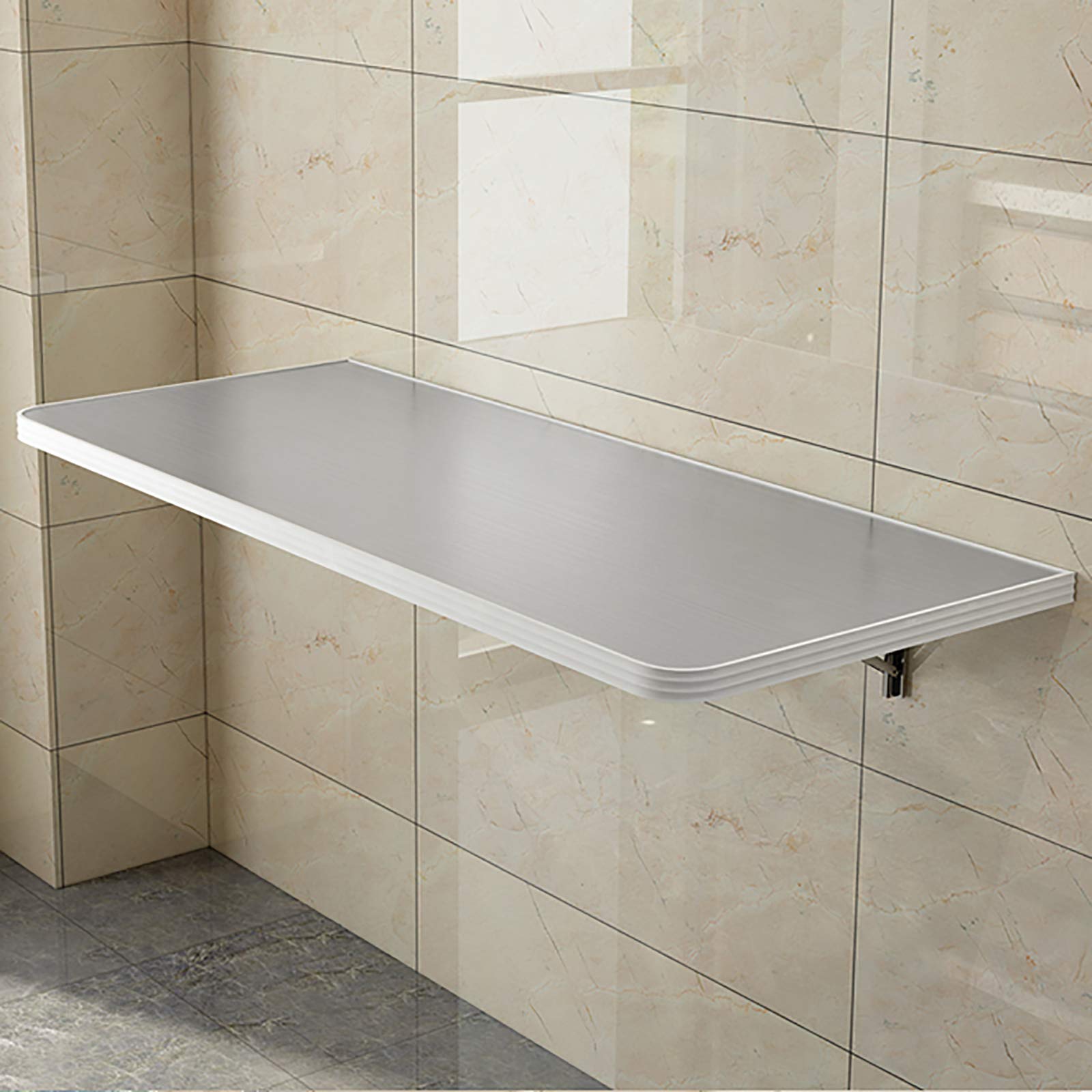 Table pliante murale bureau gain de place pour petit studio
