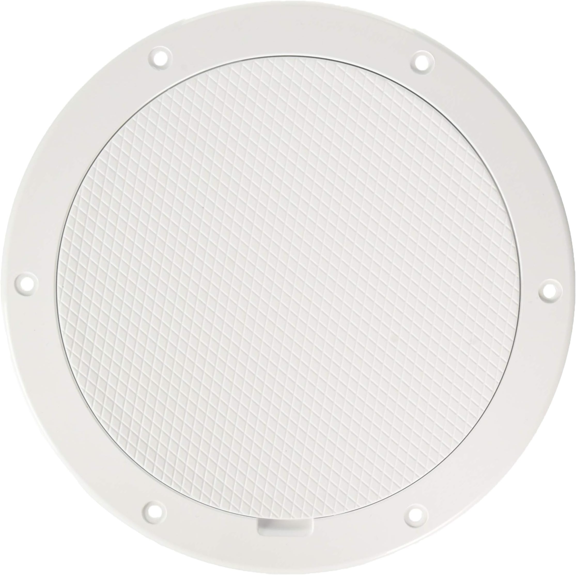 BECKSON PRY Deck Plate 6" WHT Diamond