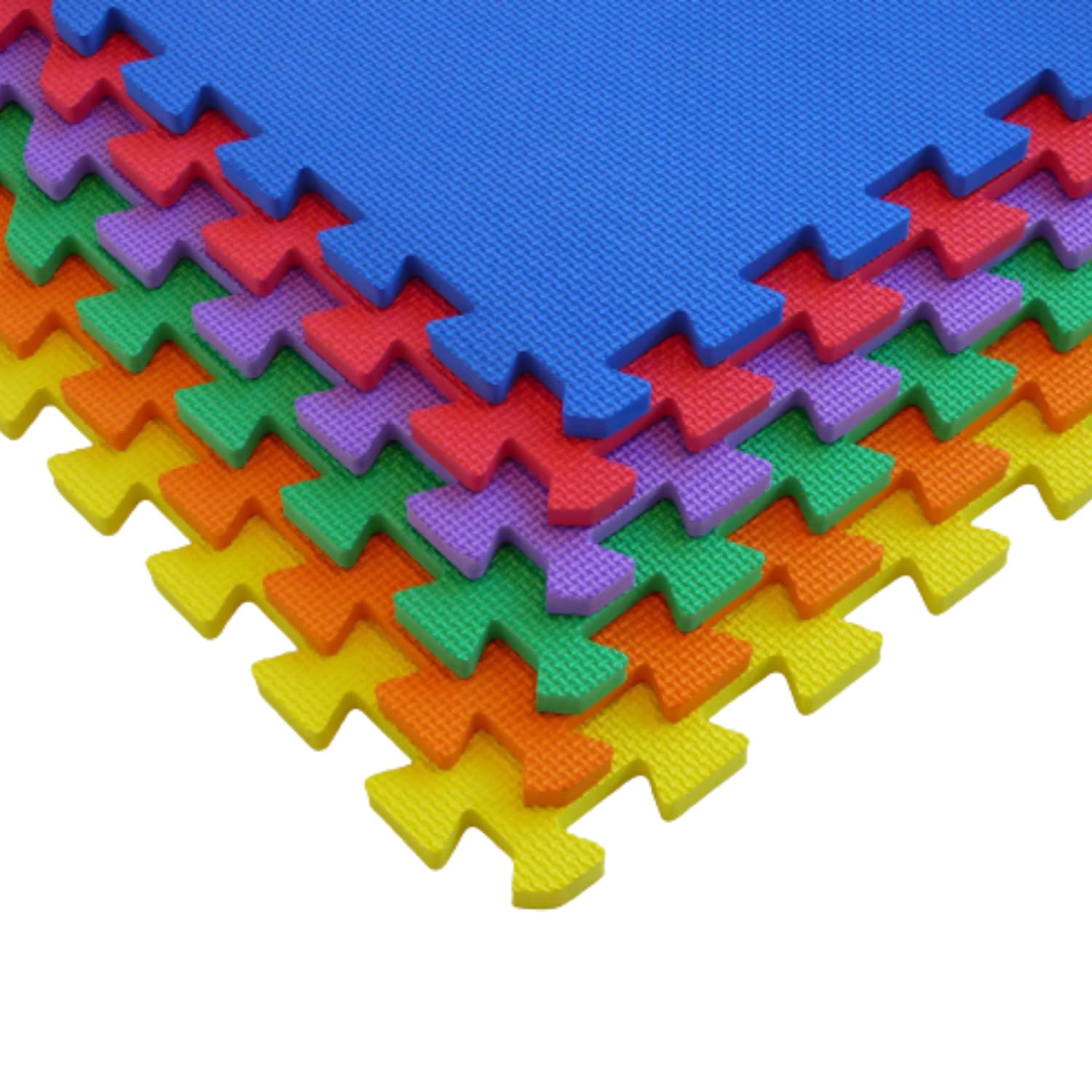 Square Brands Interlocking Foam Floor Tiles for MMA Home Gym Puzzle Floor Mats 3 8 Thick