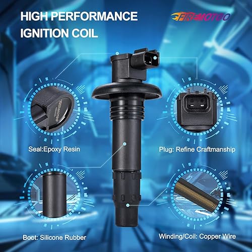 Miniatura 2 de Paquete de 3 bobinas de encendido compatibles con SeaDoo GTX RXT RXP GTI GTS GTR Wake 130 155 185 215 255 260 HP Todos los modelos 4-TEC reemplazan