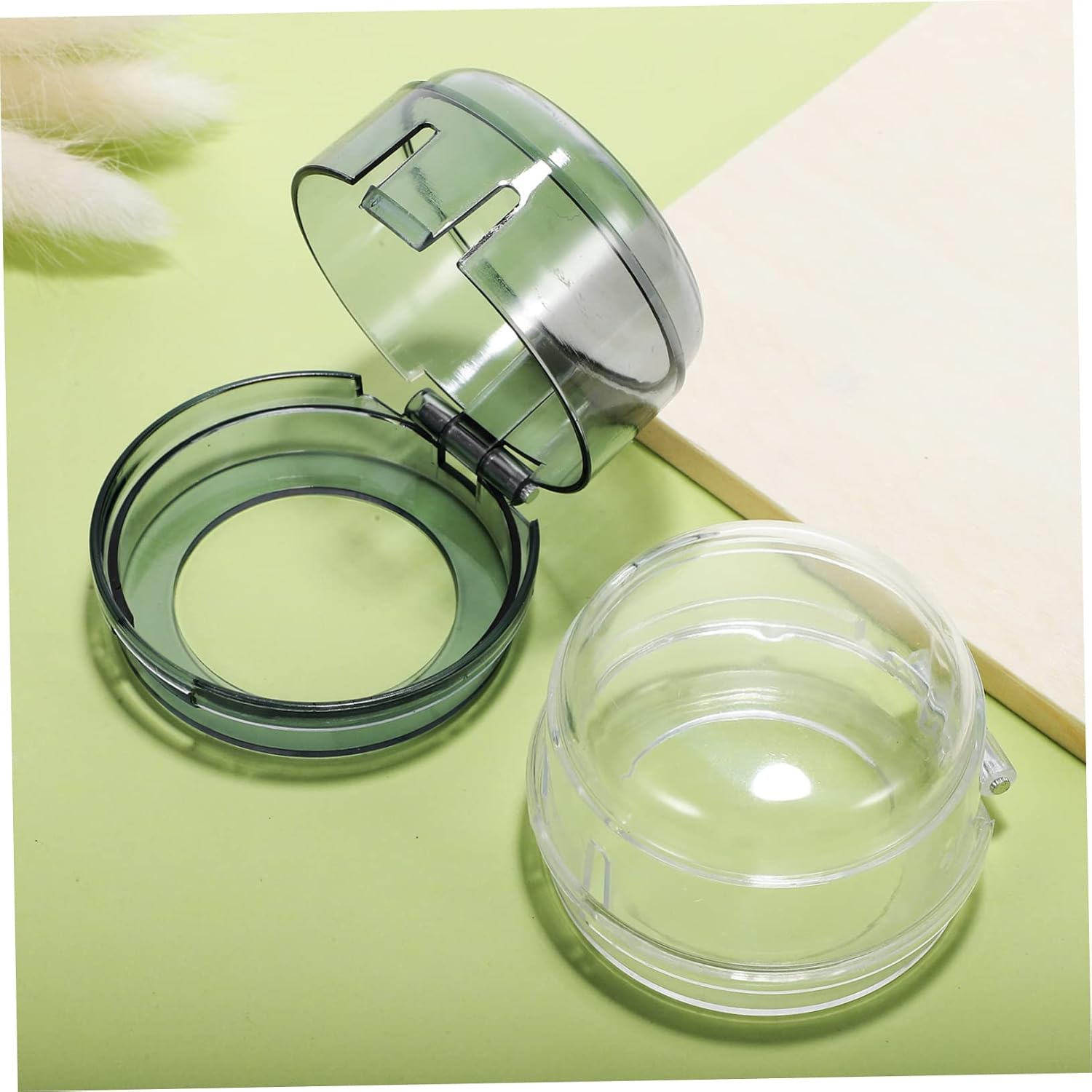 MERRYHAPY 8pcs Stove Knob Covers Proofing Gas Knob Safety Guards for Boy Girl Kitchen Compatible Stove Types Material for Home Safety
