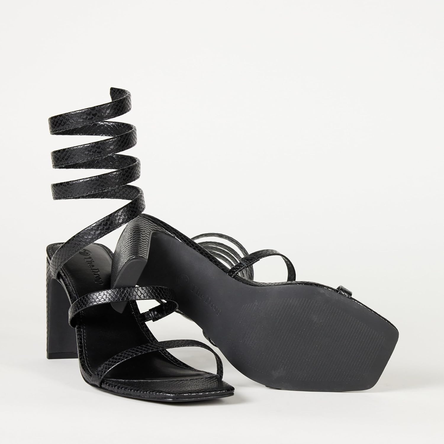 The Drop Women's Aimee Spiral Heeled Sandal - Image 4
