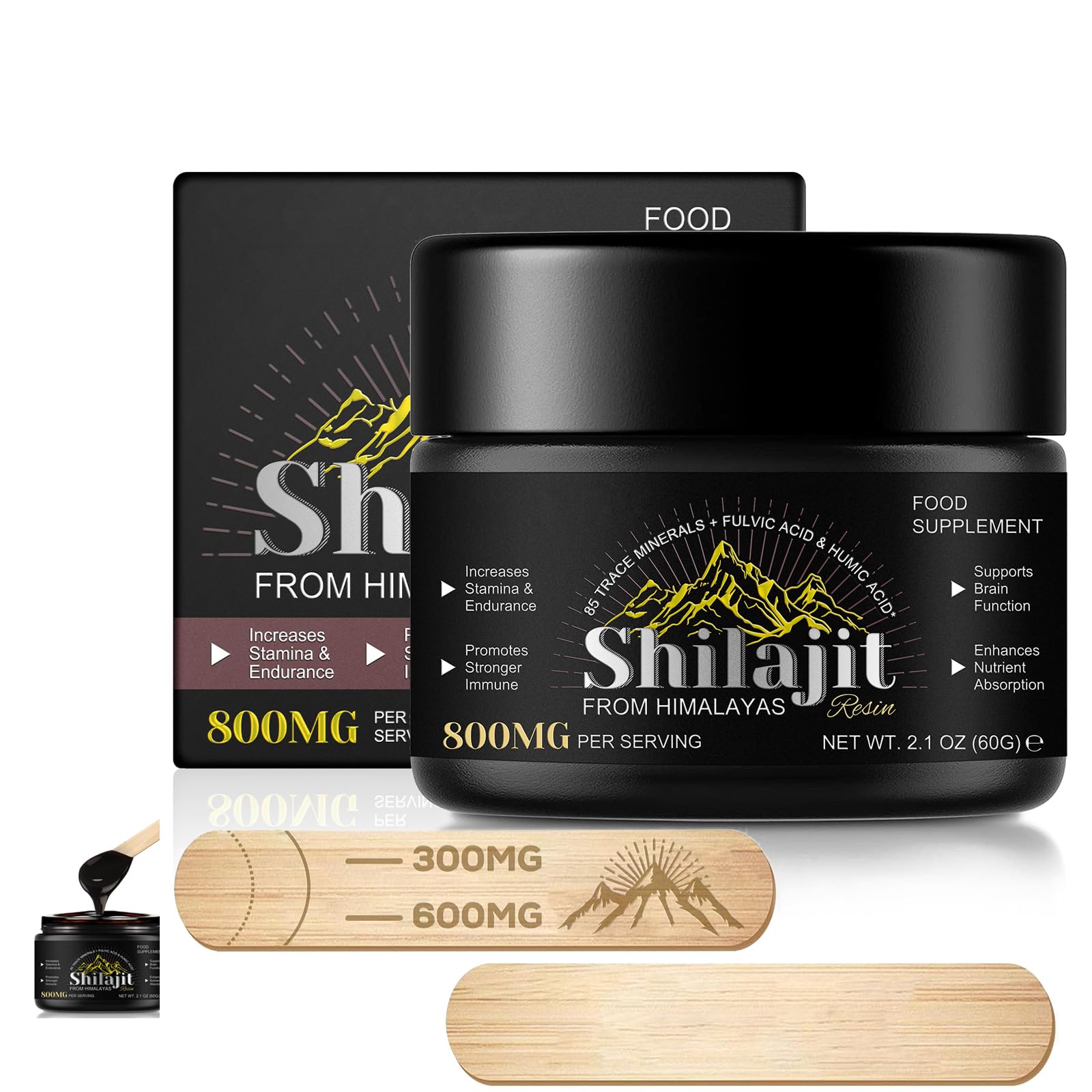 Shilajit - Resina pura del Himalaya
