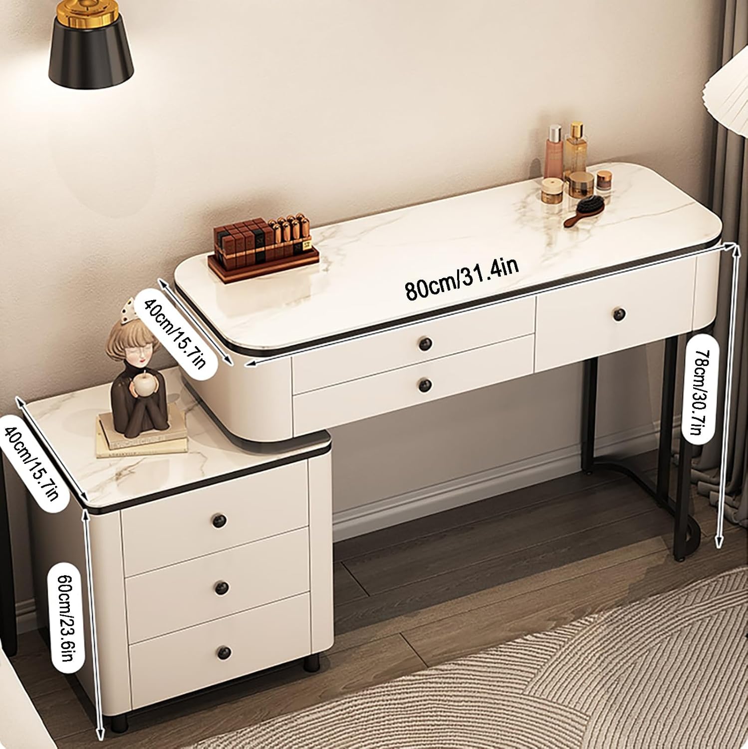 ドレッサー♡ ワルツ収納半3面 | 関本家具装芸ドレッサー/古材家具/IKP/女優