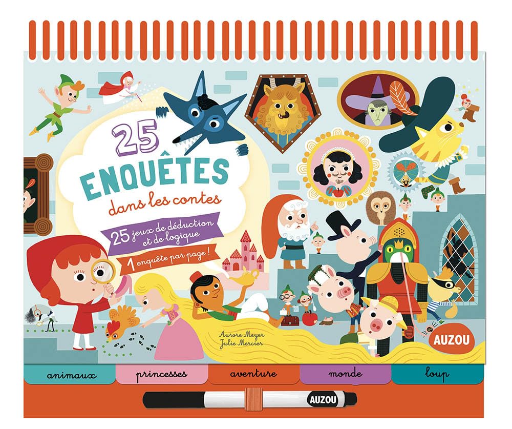 25 enquêtes au pays des contes