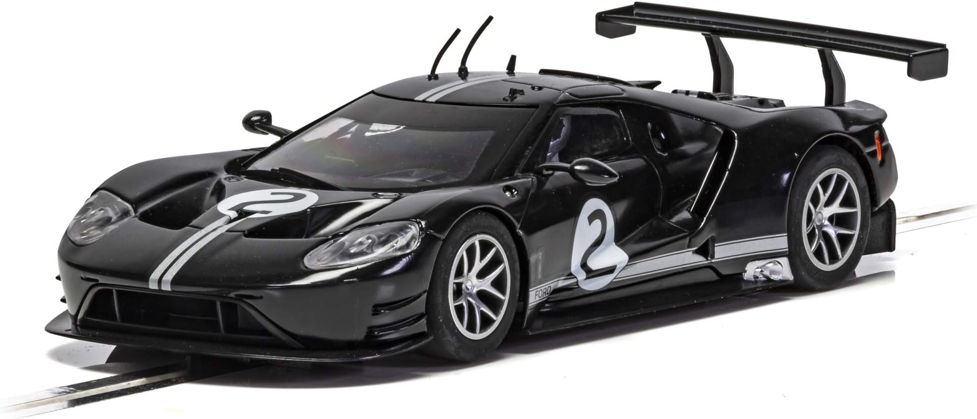 Ford GT GTE Black #2 Heritage Edition 1:32 Slot Race Car C4063