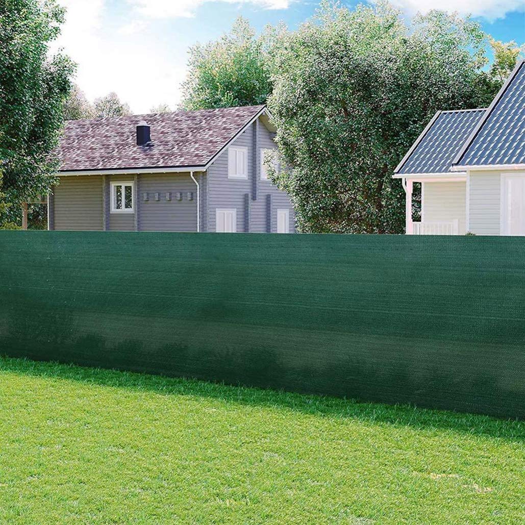 Odporny na warunki atmosferyczne, zielony żagiel przeciwsłoneczny, 90 x 700 cm, przepuszczalna tkanina z oczkami i sznurkiem, na balkon, taras, do ogrodu i boiska sportowego, ochrona przed