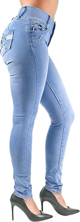 Plus/Junior Size Colombian Design, Butt Lift Levanta Cola, Skinny Jeans