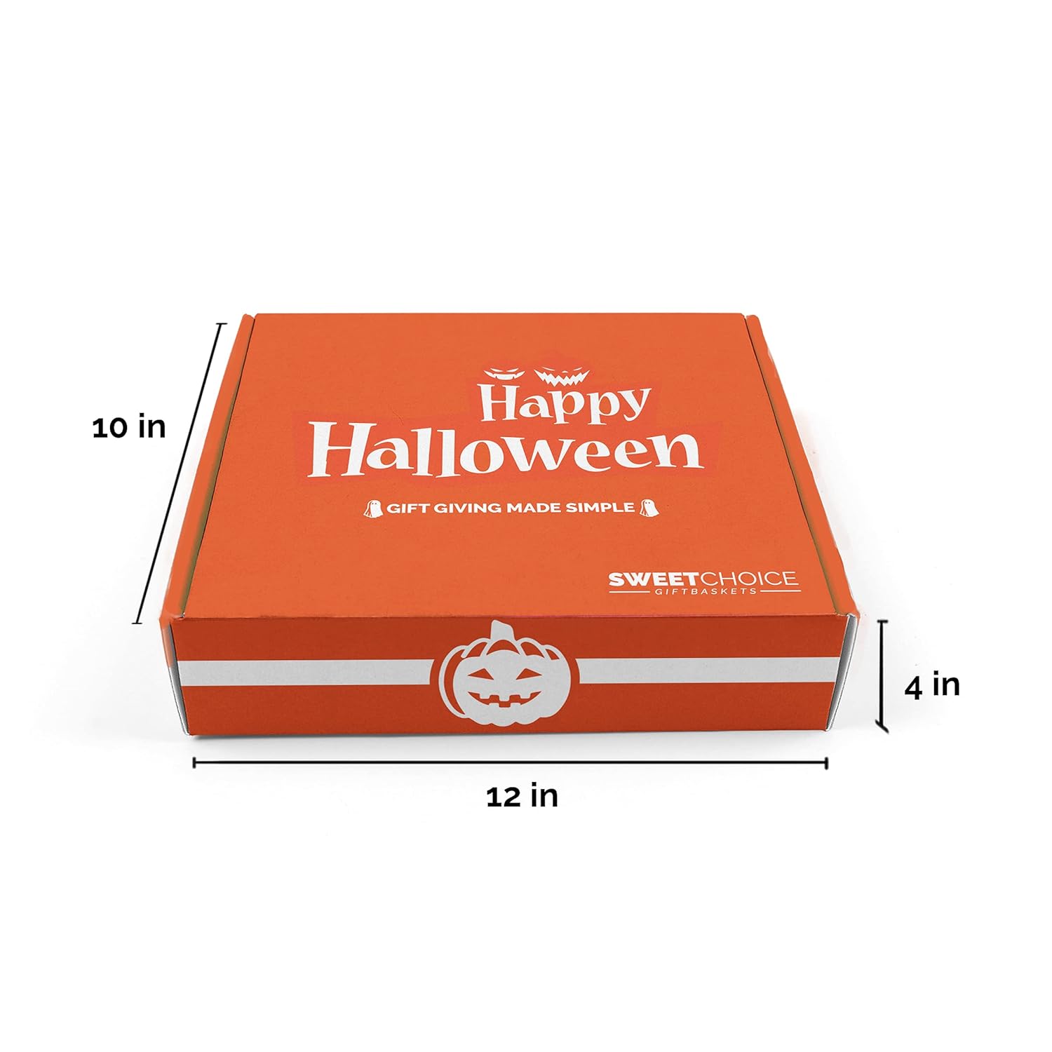 Halloween Snack Box with Candy, Cookies, Bars, Snacks and Toys (45 Count) - Fun Halloween Care Package for College Students, Kids & Teens, Trick or Treat Variety Pack Gift Box for Parties and Treats