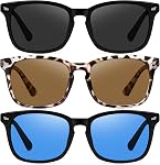 Ougenni Sunglasses for Women Men Vintage HD Vision Women Sunglasses Classic Retro UV Protection Lens