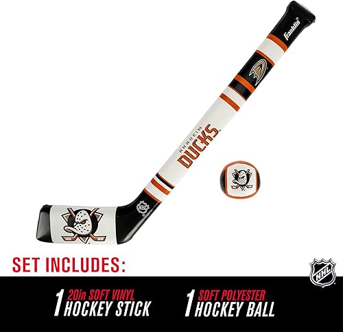 Miniatura 2 de Franklin Sports NHL Team juego de palos de hockey blandos mini - Palo y pelota de espuma de mini hockey blandos del equipo NHL - Gran juguete para