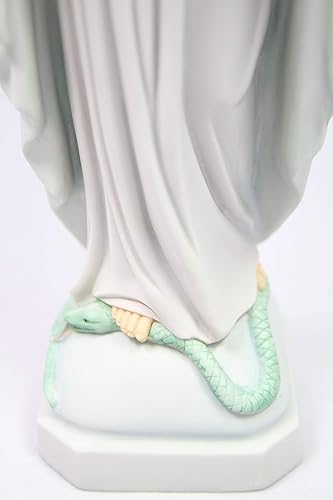 Miniatura 6 de Vittoria Collection Estatua italiana de Nuestra Señora de Gracia hecha en Italia para jardín interior y exterior, 16 pulgadas