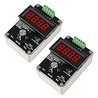 Vista 1 de Generador de señal ajustable de 4-20 mA,AITRIP DC 0-10V 0 4-20 mA Simulador analógico de voltaje de corriente para ajuste de valor, panel PLC LED