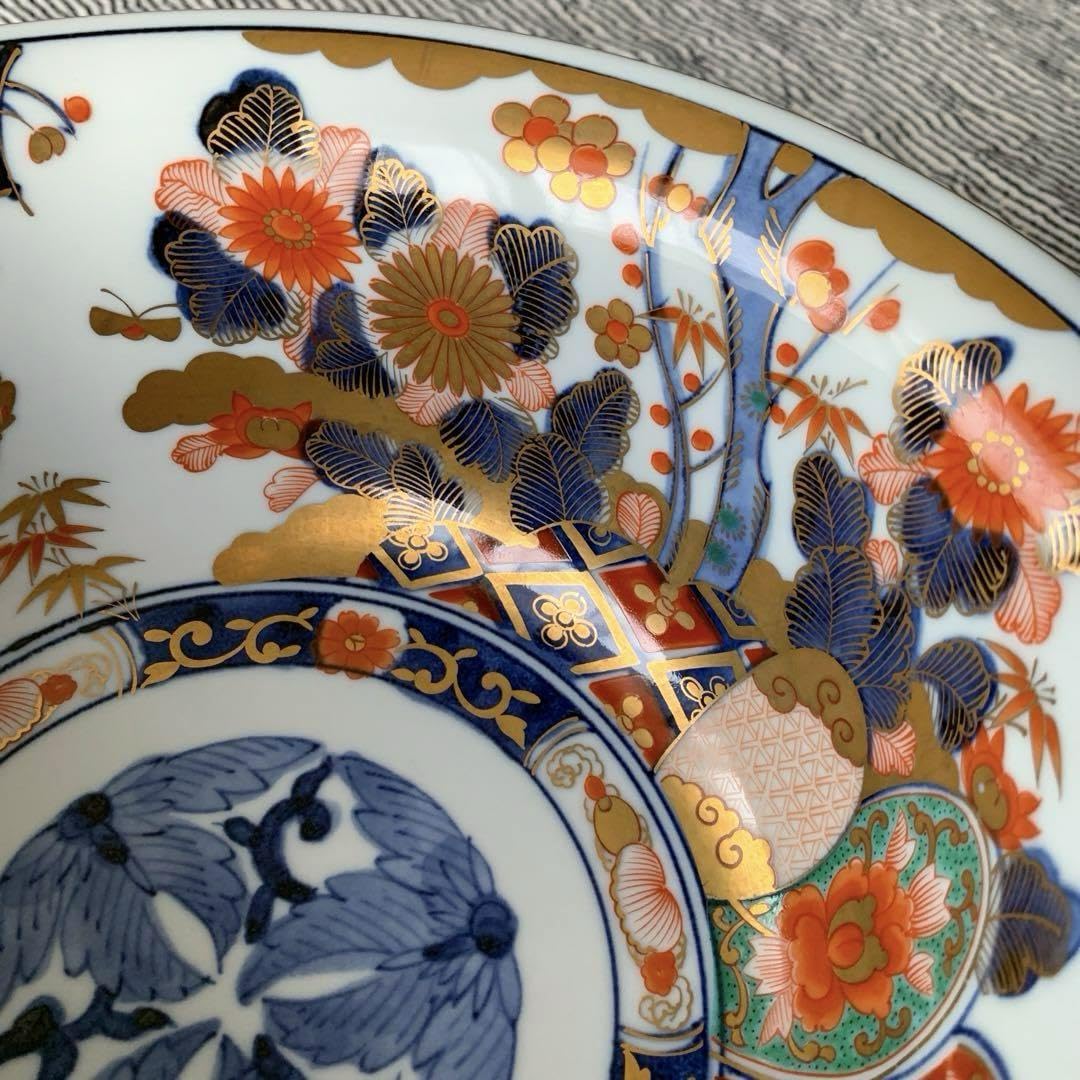 三洋陶器 龍峰窯 染錦金彩四君子 Amazon.co.jp: 三洋陶器 龍峯窯 染錦金彩四君子大鉢 25.5×10.6大幅断行