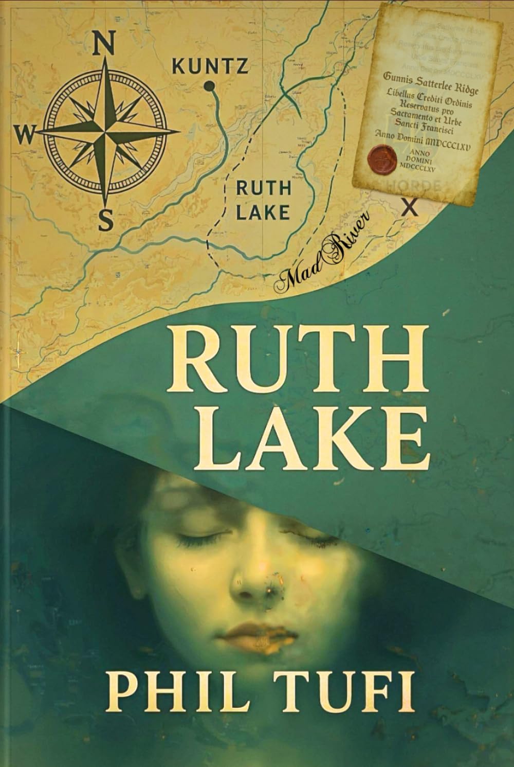 Ruth Lake: A Gnostic Noir Thriller of Memory, Betrayal, and the Signal Beneath the Lake (The Resonance Cycle)      Hardcover – August 26, 2025