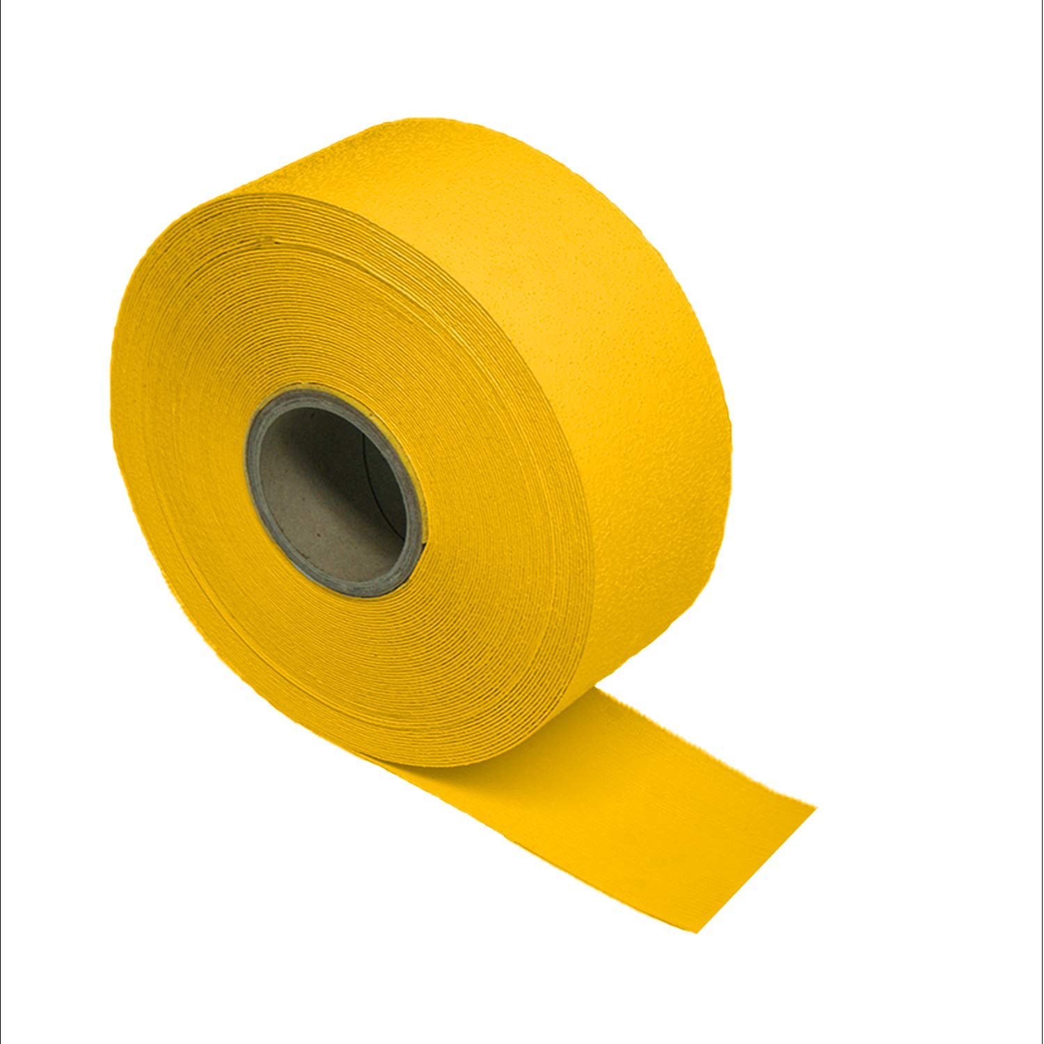 ifloortape Removable Reflective Anti-Slip Pavement Marking - 4" x 90' for Roadway Delineation on Pavement, Asphalt, Cement - 1 Roll (4" x 90ft) in Yellow Color