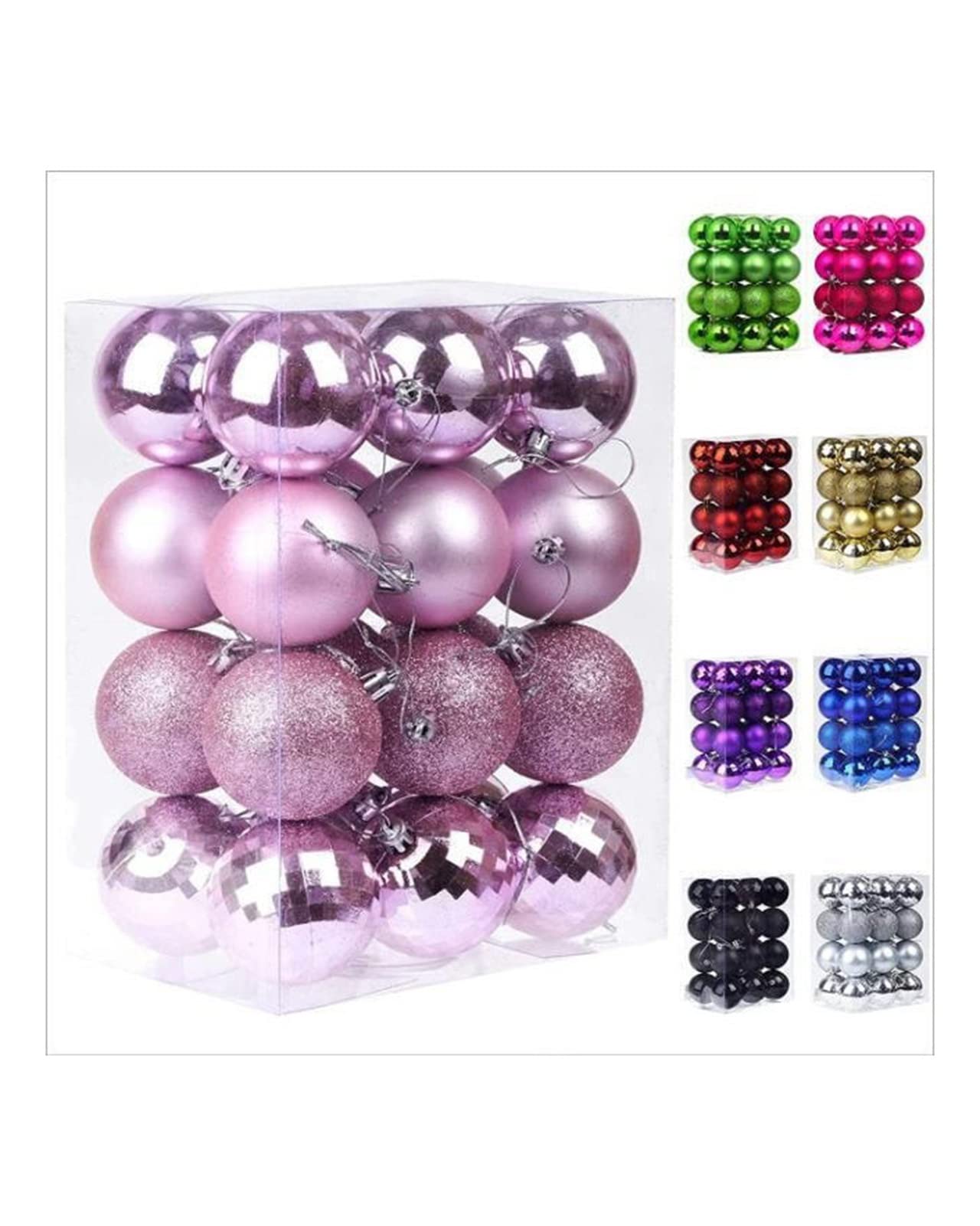 24 stuks per verpakking kerstballen Kerstboom hangend ornamenten