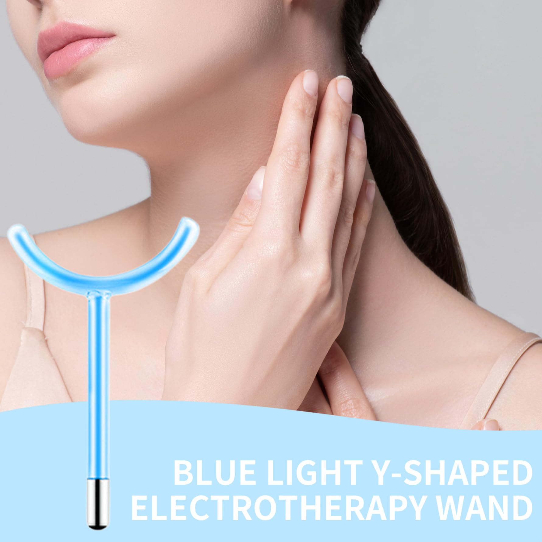 Bacchetta di frequenza, bacchetta ad alta frequenza, di di forma Y, pezzi di ricambio portano portatile ad alta, per acne