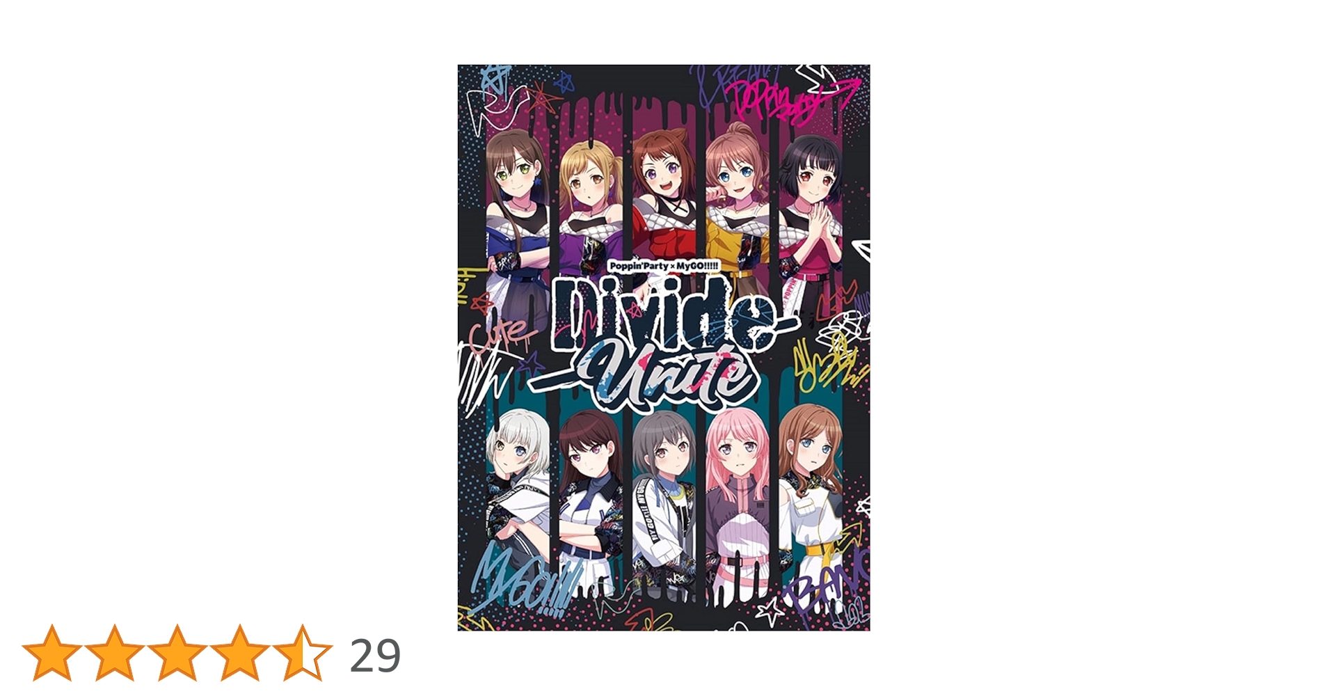 Amazon.co.jp: Poppin'Party×MyGO!!!!! 合同ライブ「Divide