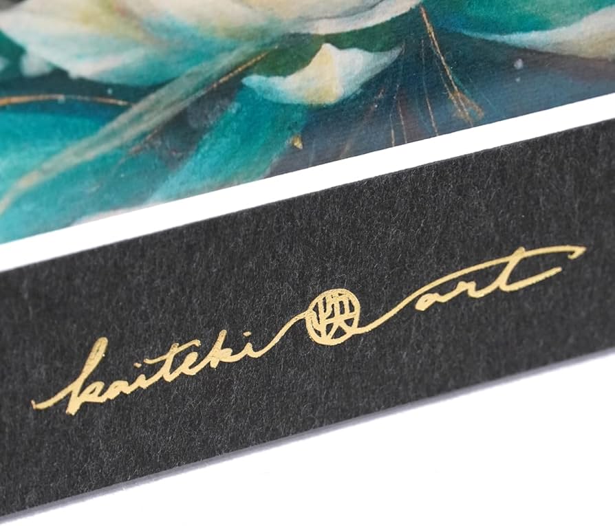 Amazon.co.jp: kaiteki ART 日本画作品「月下美人」×オリジナルアート