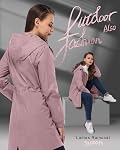 33,000ft Women's Waterproof Long Rain Coats Packable Rain Jacket with Hood Trench Coats Windbreaker