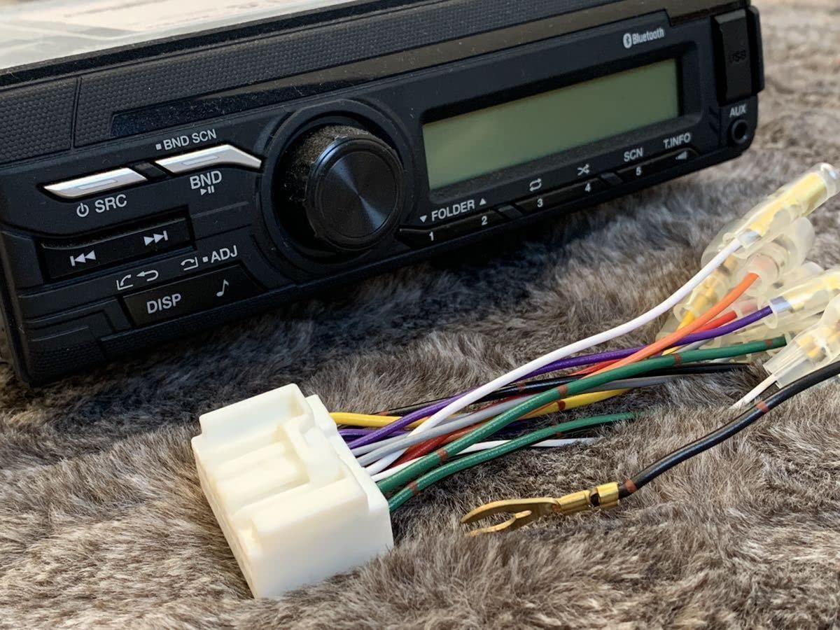 新車外し Clarion製 12V 解き放た ラジオ USB Bluetooth