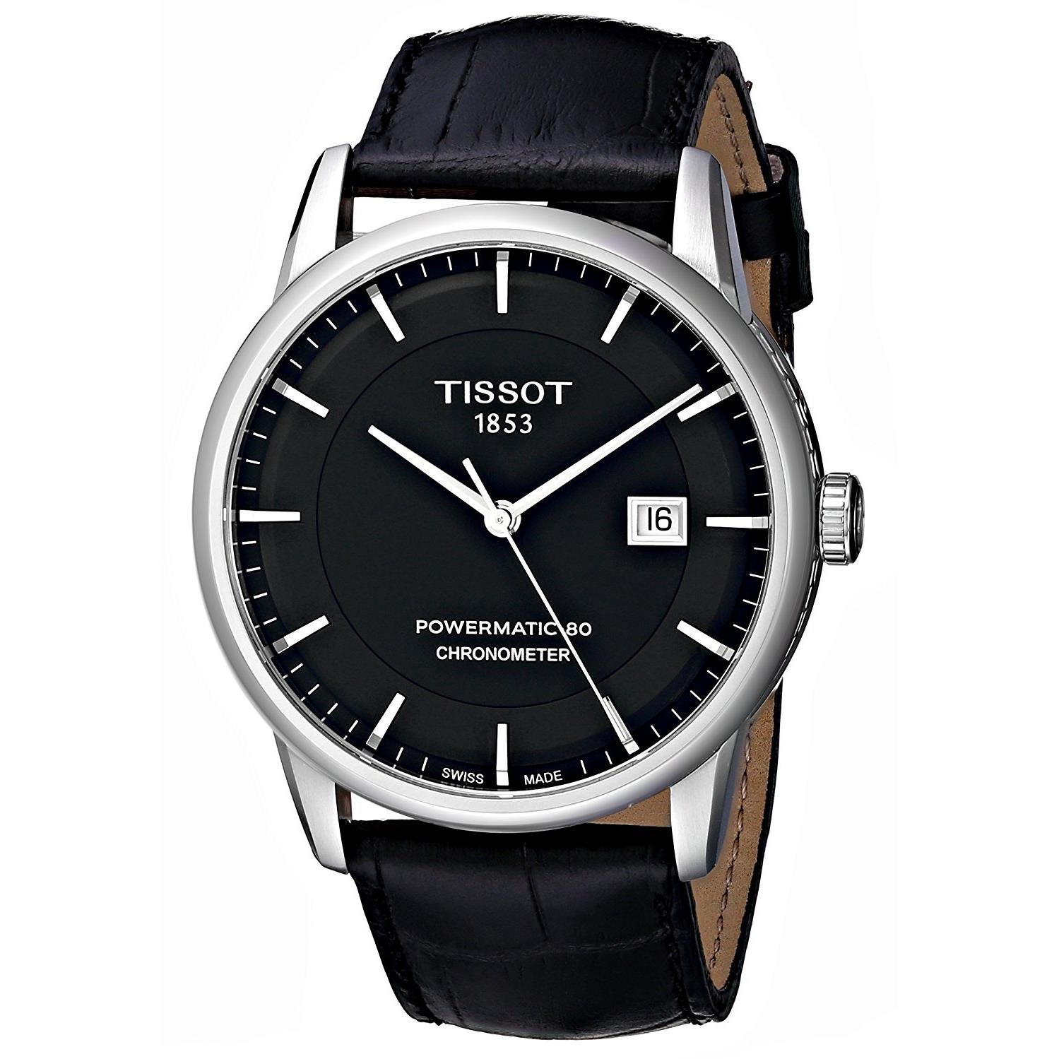 Tissot Men's T0864081605100 Luxury Analog Display Swiss Automatic Black  Watch - Buy Online - 7078913