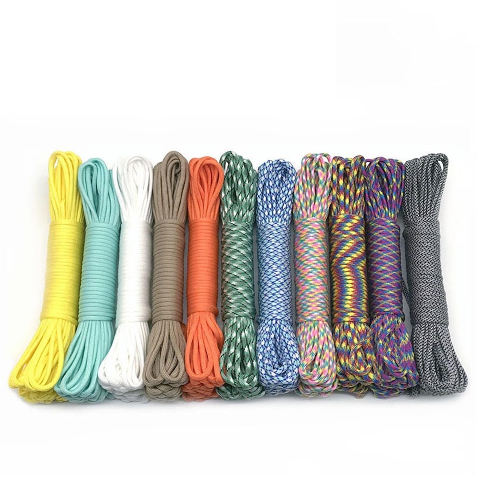 Paracord, 550 Seil 7 Ständer 100FT 50FT Cord Survival Kit (08,10 Meter)