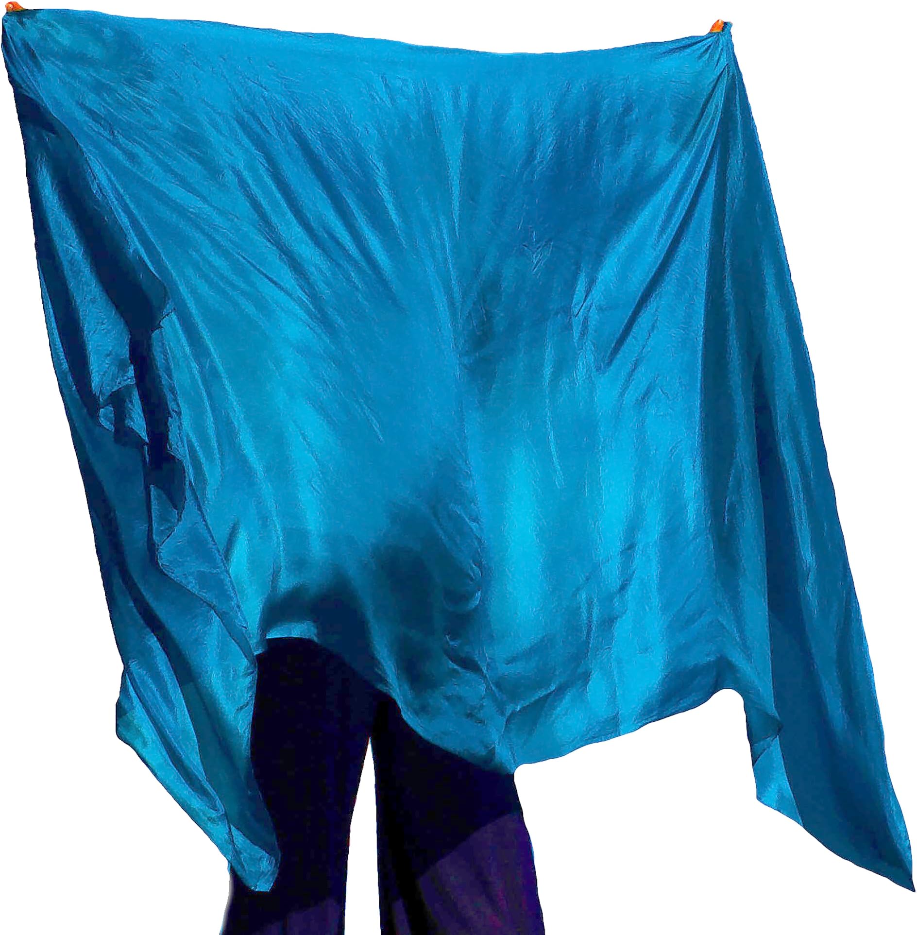 Nahari Silks 100% Silk Solid Color Dance Veils and Scarves