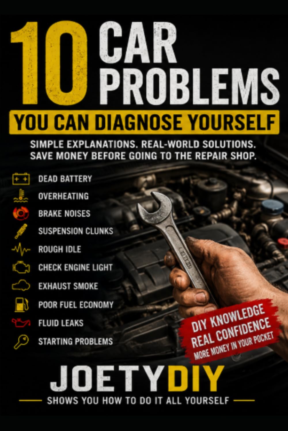 10 Car Problems You Can Diagnose Yourself: Save Money Before Going to the Repair Shop (JOETYDIY Garage Guides)