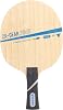 VICTAS ZX-GEAR FIBER Table Tennis Racket, Shakehand for Attacks, Special Material, Single Item/Rubber Set