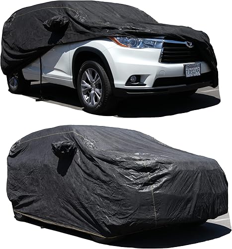 Miniatura 1 de Funda de coche para Toyota Highlander XTREMECOVERPRO Diamond Series 2014, 2015, 2016, 2017, 2018, 2019, 2020, 2021, 2022, 2023, color negro