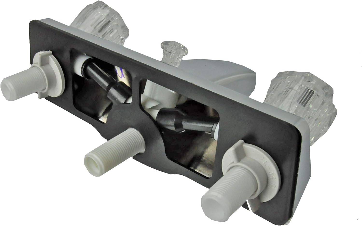 Utopia 8" Bathtub & Shower Faucet with Offset Connectors