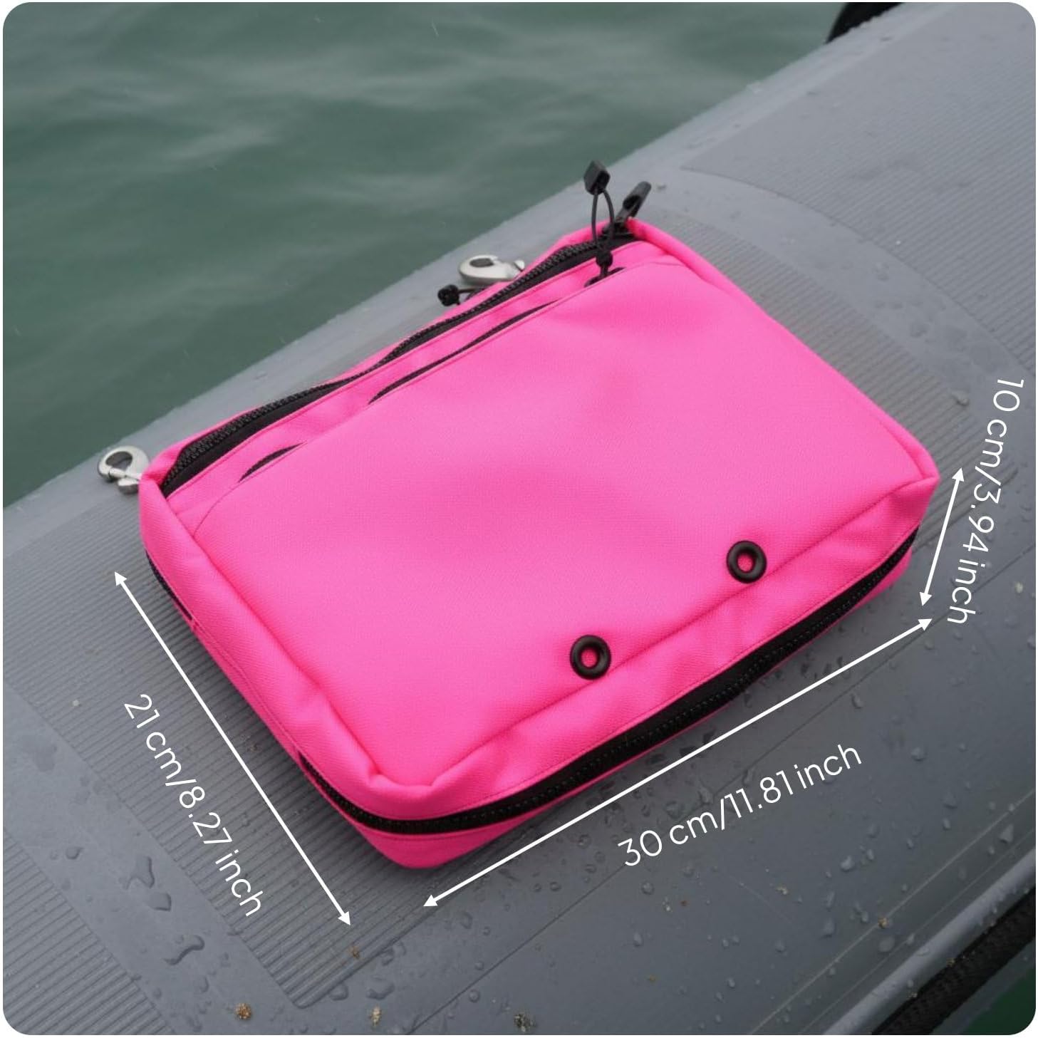 Technical Diving Side-Mounted Pouch Multiple Attachment Points Side-Mounted Pouch Bag 1000D Material Diver Pack