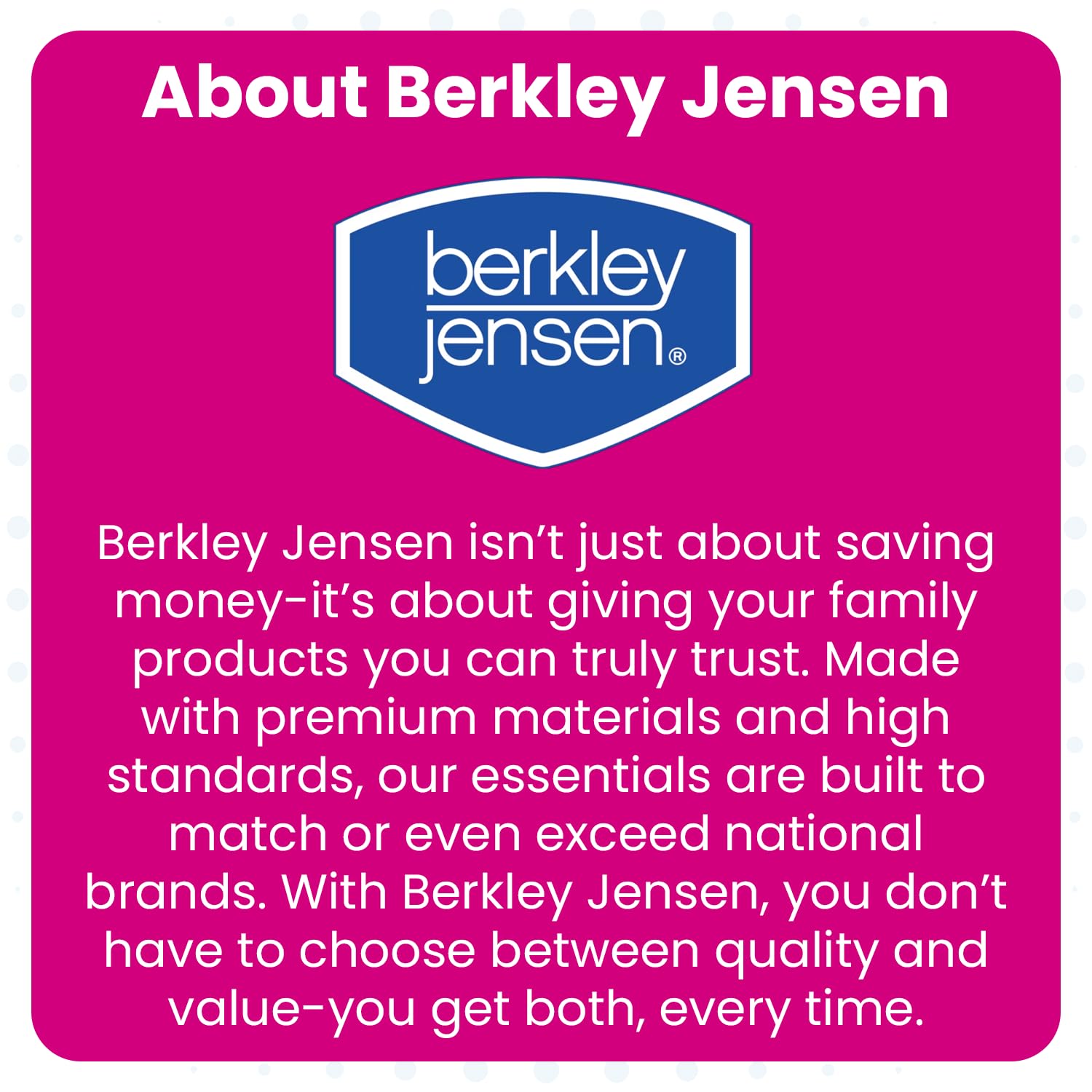 Berkley Jensen Makeup Remover Wipes, 125 Towelettes (Pack of 5, 25ct. Each) - Alcohol and Dye Free Makeup Remover - Waterproof Facial Cleansing Wipes - Hypoallergenic & Dermatologist-Tested Towelettes