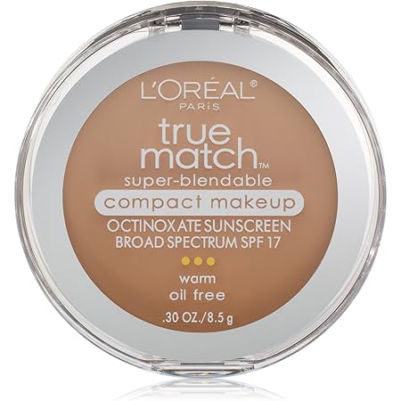 L'Oréal Paris True Match Super-Blendable Compact Makeup, W4 Natural Beige, 0.3 oz.