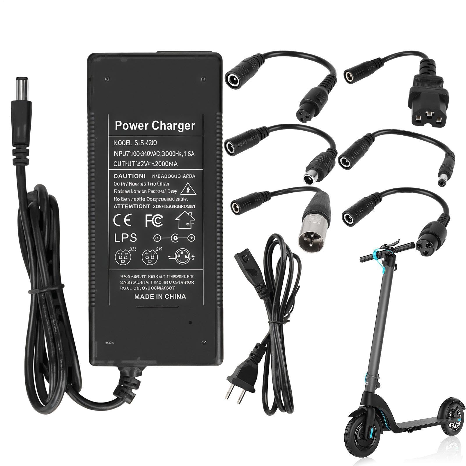 Chargeur de scooter électrique - Pièces de rechange portables pour la