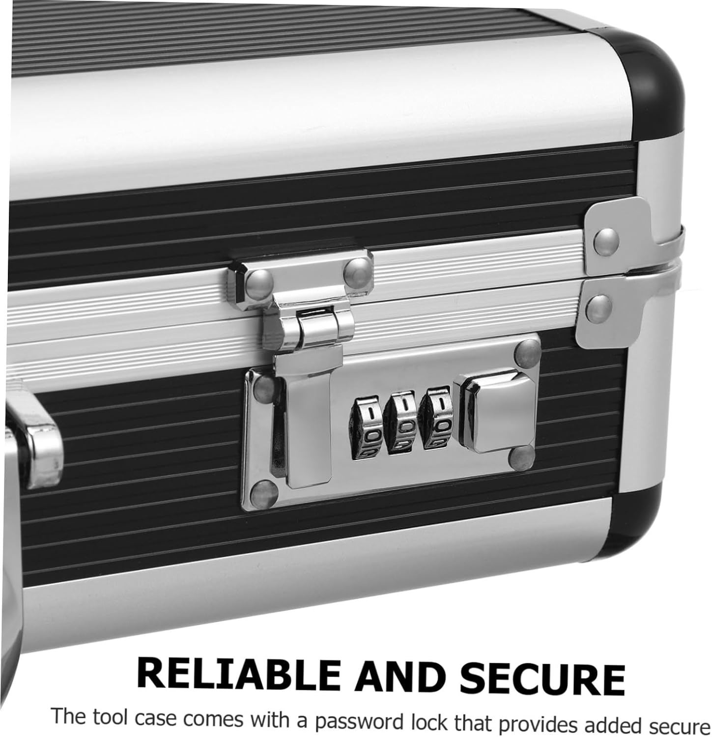 SUNCN アルミ合製収納ケース 施錠可能 ポータブル工具箱 耐摩耗性ツールキャリーケース 軽量 持ち運び便利 大容量 収納ボックス