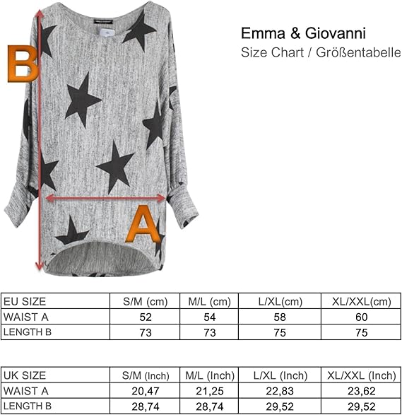 Maglie A Manica Lunga Donna In 2 Pezzi - Viscosa Ed Elastan | Set Coordinato Oversize Per Look Casual O Elegante - Foto 7