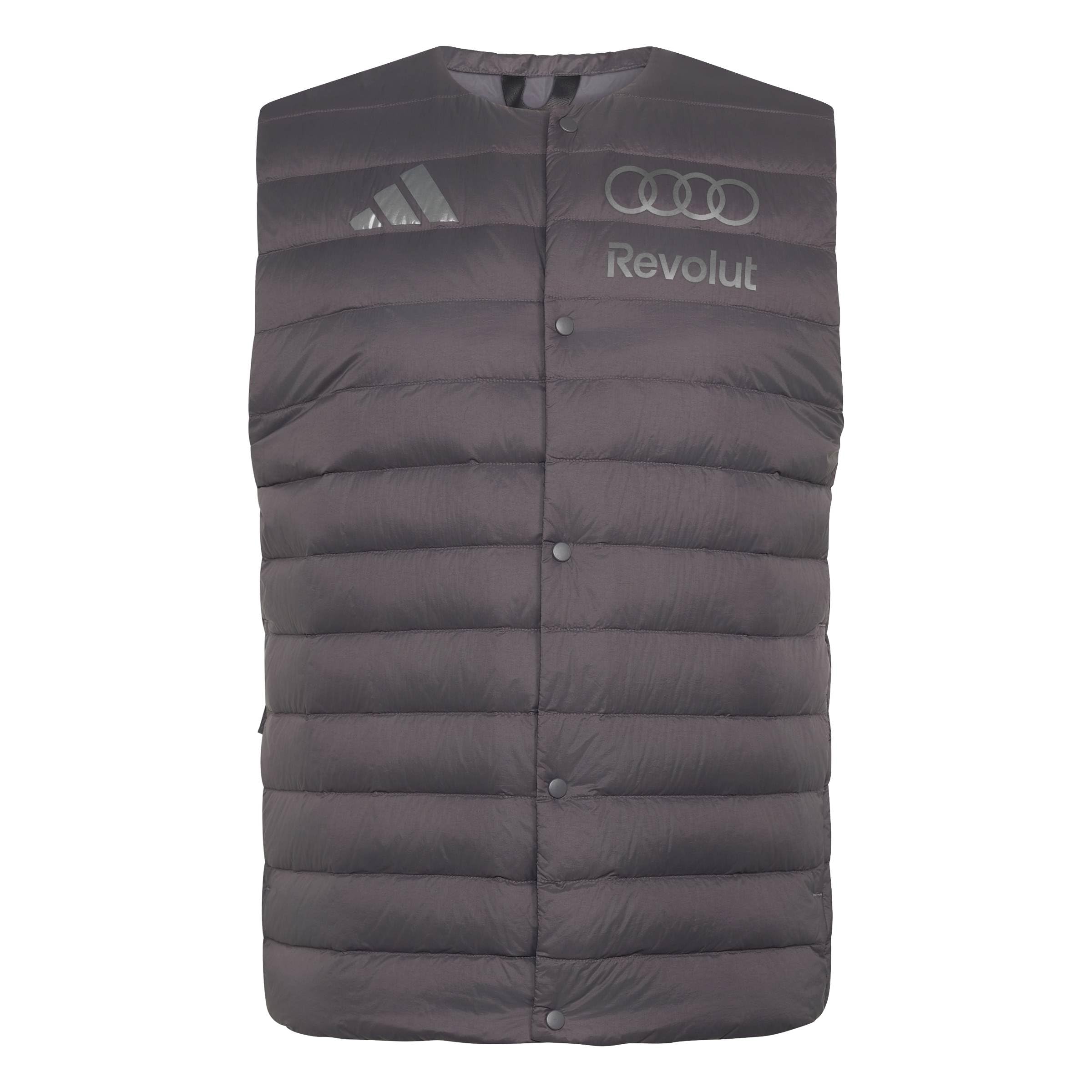 adidas Herren Audi Revolut Formula One Team 2026 Engineers & Marketing Padded Vest Coat, grey strata, M