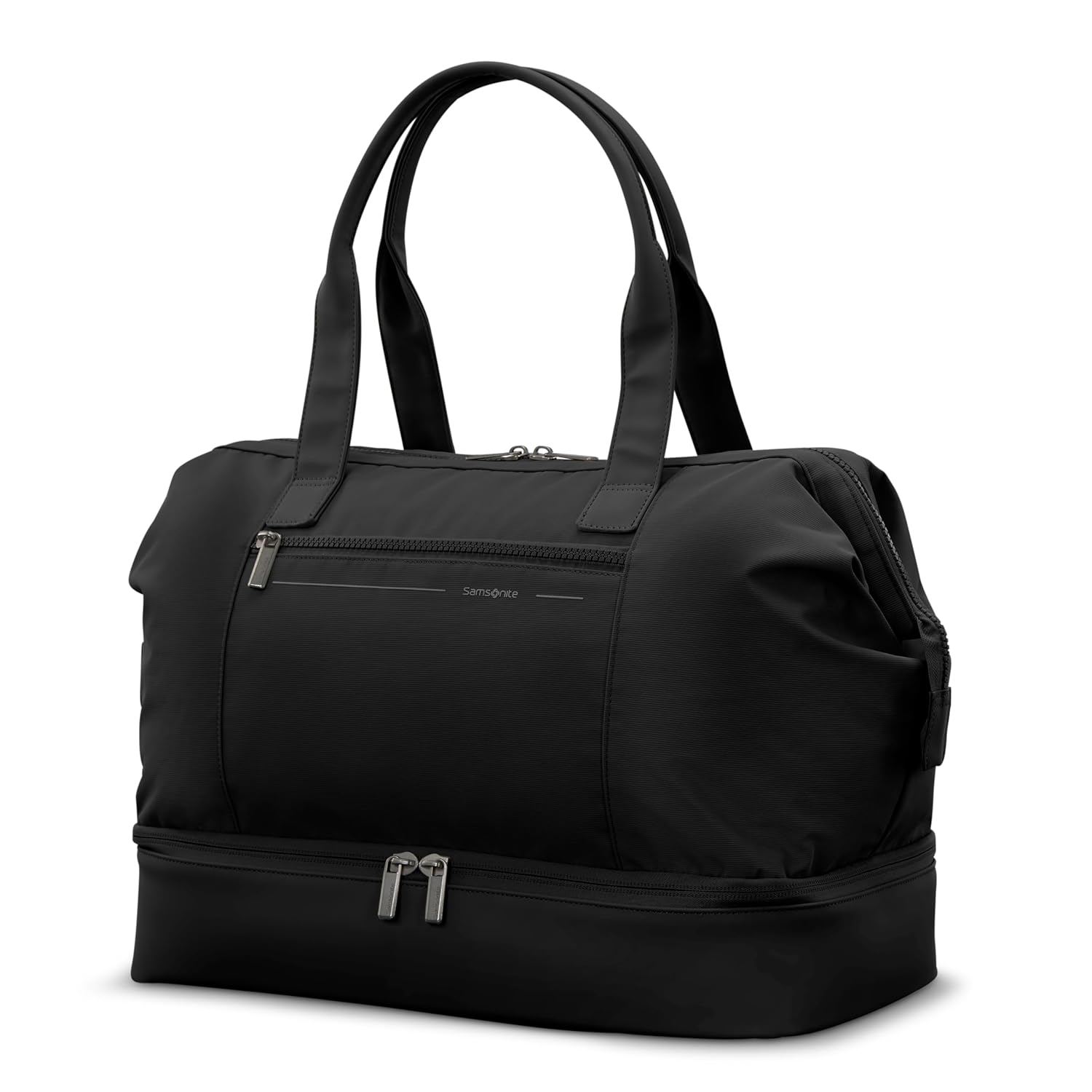 Samsonite Better Than Basics Weekender Duffle Drop Bottom Travel Bag with 14 Laptop Compartment SmartSleeve