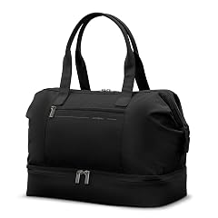 Samsonite Better Than Basics Weekender Duffle Drop Bottom Travel Bag with 14 Laptop Compartment SmartSleeve