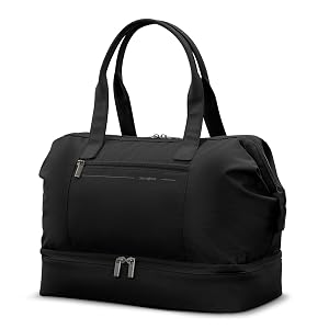 Samsonite Better Than Basics Weekender Duffle Drop Bottom Travel Bag with 14 Laptop Compartment SmartSleeve