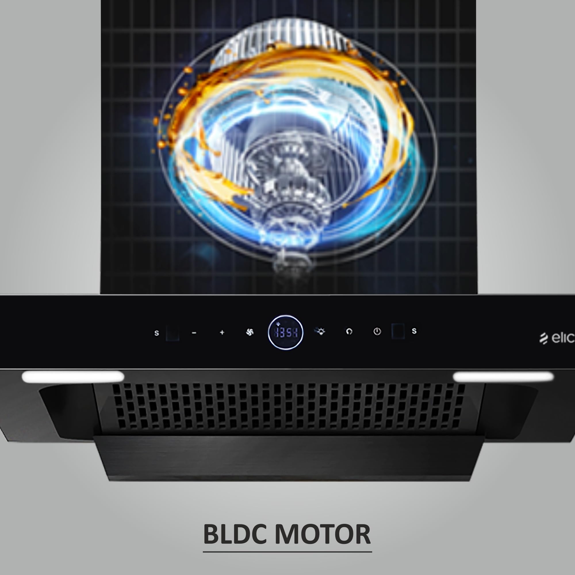 Elica SPT PRO PLUS Chimney - Powerful & Filterless -5