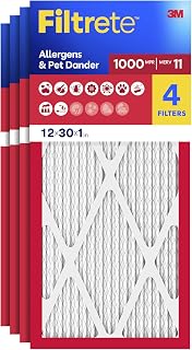 Filtrete MERV 11 Air Filter for Allergens and Pet Dander