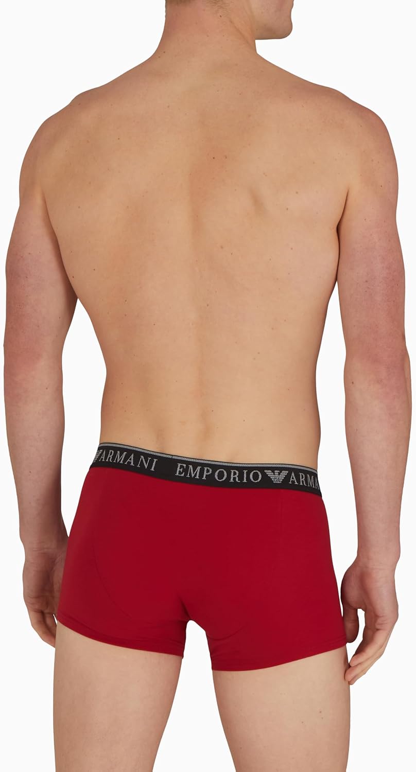 Emporio Armani Men's Eco Soft Touch Bamboo Viscose 2-Pack Trunk - Image 3