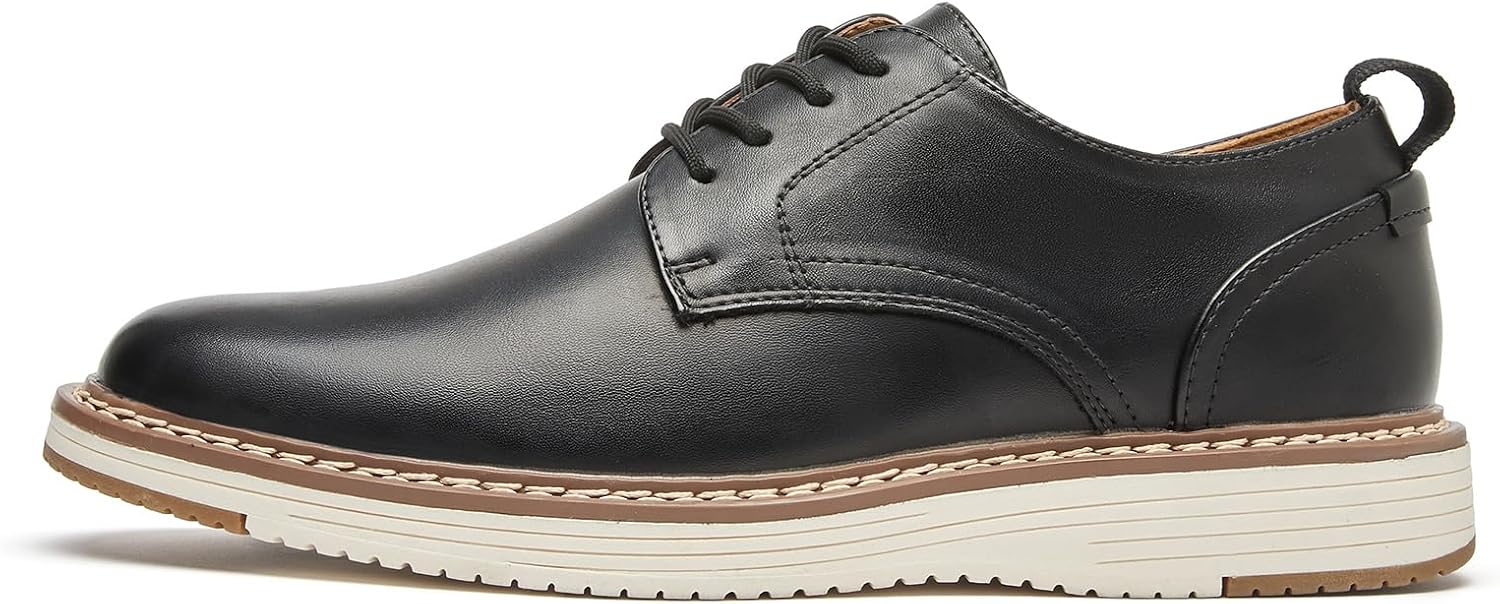 Men's Business Casual Oxford Shoes Comfortable Dress Style | Lightweight Design, Soft Interior, Durable Construction, Office, Work, Events, Commuting, Everyday Use